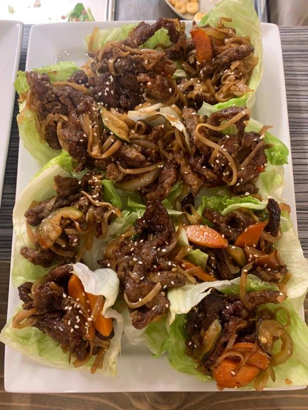 Selection of Platters Asian Beef Cups Combo The Wheelhouse Burtonport Donegal